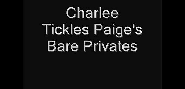  CHARLEE TICKLES PAIGES BARE PRIVATES